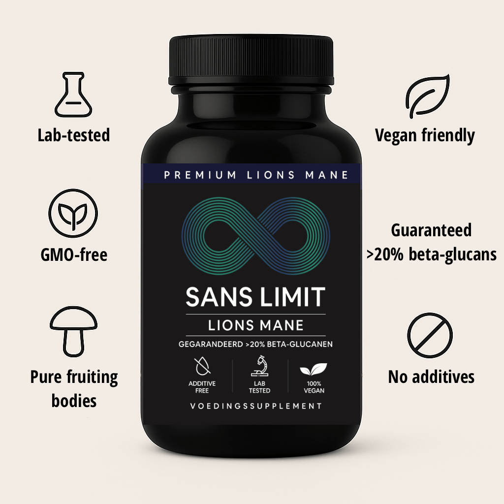Lion's Mane - voor laser focus en een ijzersterk geheugen